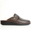 SABATINI MAN SLIPPER GIULIO SOFT BROWN LEATHER REMOVABLE FOOTBED - photo 1