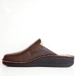 SABATINI MAN SLIPPER GIULIO SOFT BROWN LEATHER REMOVABLE FOOTBED - photo 2