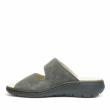 DUNA GRAY SLIPPERS WITH DOUBLE STRAP REMOVABLE INSOLE - photo 1