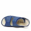 DUNA BLUE SANDALS WITH DOUBLE STRAP AND REMOVABLE INSOLE - photo 3