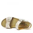 MOBILS BY MEPHISTO TARINA LEATHER SANDALS REMOVABLE INSOLE DOUBLE STRAP LIGHT SAND - photo 4
