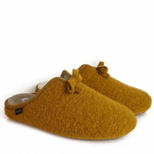 DR.SCHOLL SLIPPERS RACHELE WITH  MEMORY FOOTBED OCHRE