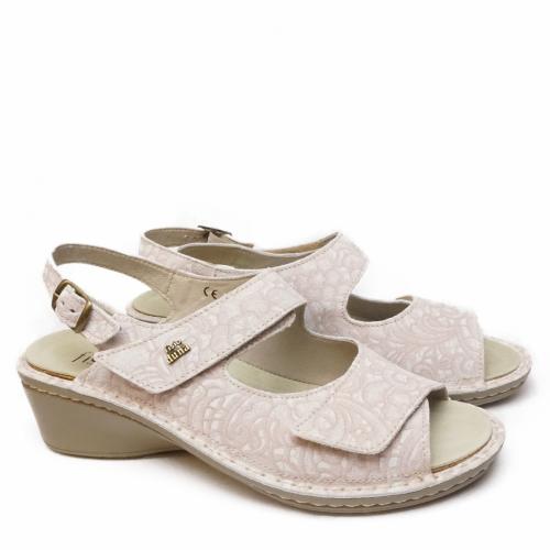DUNA PINK SANDALS WITH DOUBLE STRAP AND REMOVABLE INSOLE