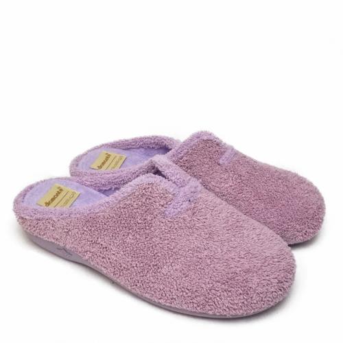 DIAMANTE TERRY CLOTH EXTRALIGHT SLIPPERS LILAC