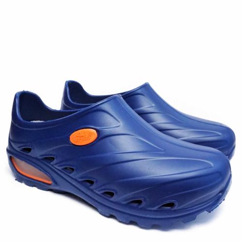 SUN SHOES PROFESSIONAL ANTISLIP CLOGS FOR COOKS AND HEALTHCARE STAFF NAVY BLUE